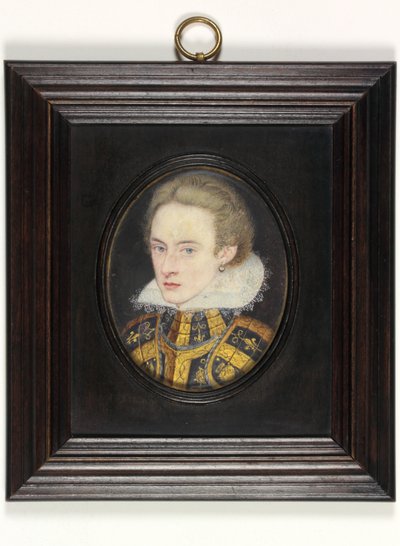 Henry Prince of Wales (akvarell på vellum) av English School