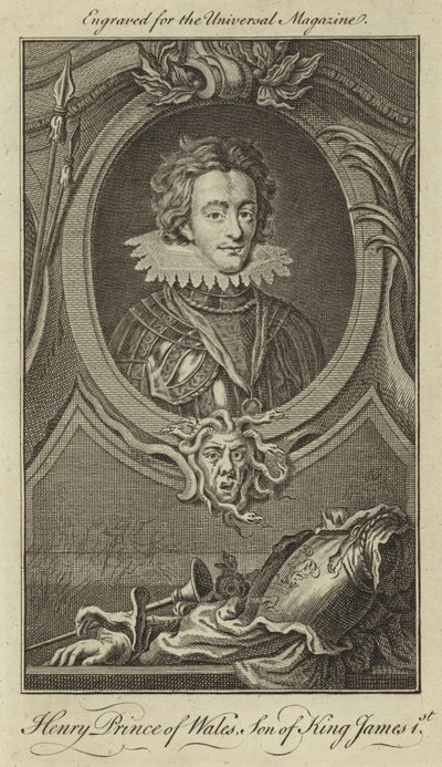 Henry Prince of Wales, sønn av kong James I av English School