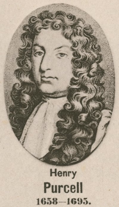 Henry Purcell (gravyr) av English School