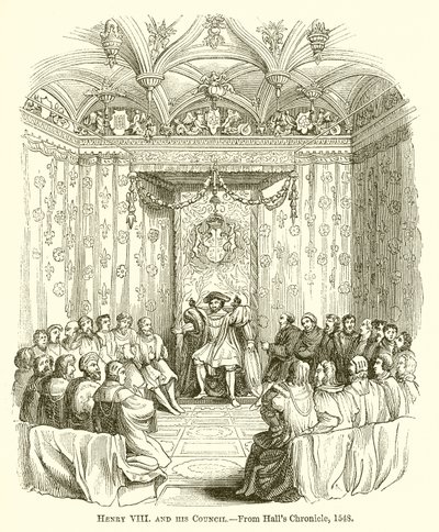 Henry VIII og hans råd av English School
