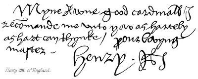 Henry VIII av England av English School