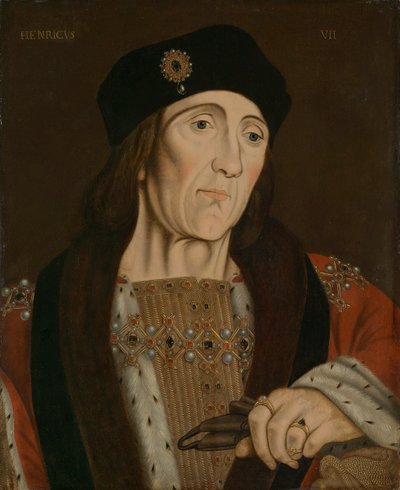 Henrik VII, ca. 1505 (olje på panel) av English School