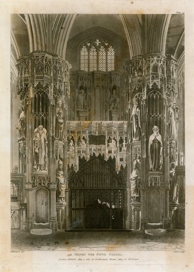 Henry the Fifth Chapel, Westminster Abbey av English School