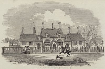 Hennes Majestets skoler, Windsor Great Park (gravering) av English School