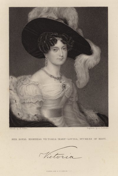 Hennes Kongelige Høyhet Victoria Mary Louisa av English School
