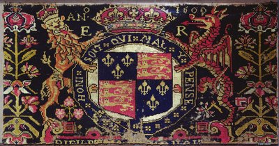 Heraldisk panelteppe, 1600 (tekstil) av English School