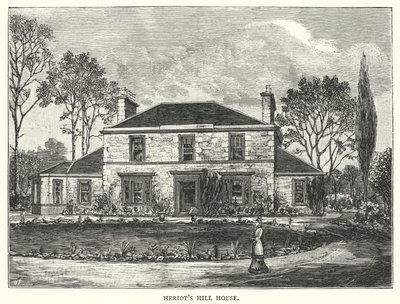 Heriot's Hill House (gravering) av English School