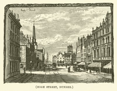 High Street, Dundee (gravering) av English School