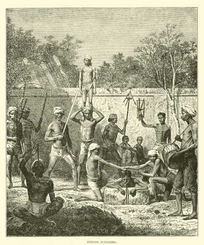 Hindoo sjonglører av English School