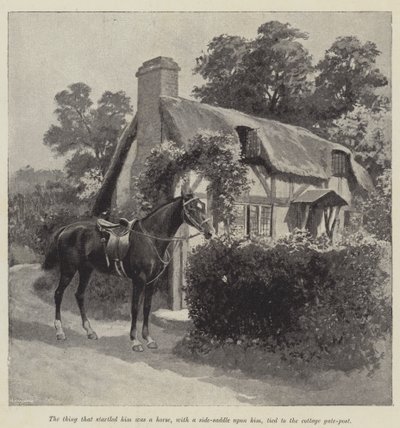 His Good Fairy, av Mary Elizabeth Braddon (gravering) av English School