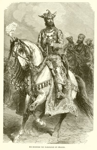 Hans Høyhet Maharajah av Gwalior av English School