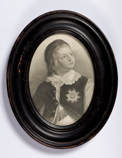 Hans nåværende majestet Vilhelm IV i en alder av 14 år, ca. 1830-37 av English School