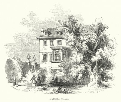 Hogarths hus (gravering) av English School