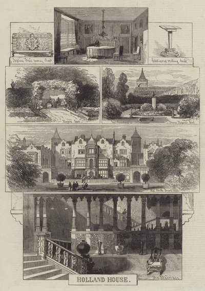 Holland House (gravering) av English School