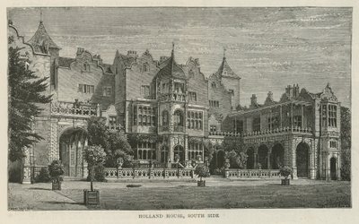 Holland House, sørsiden av English School