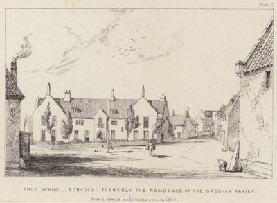 Holt School, tidligere residensen til Gresham-familien av English School
