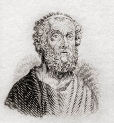 Homer, 1825 av English School