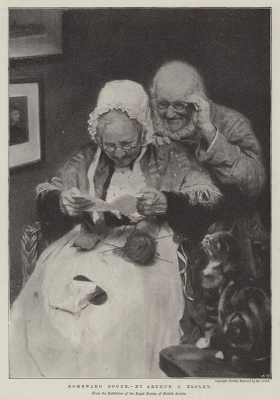 Hjemover (litho) av English School