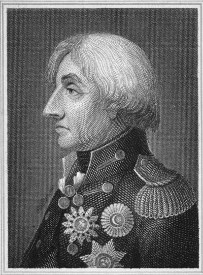 Horatio Nelson (1758-1805) Viscount Nelson av English School