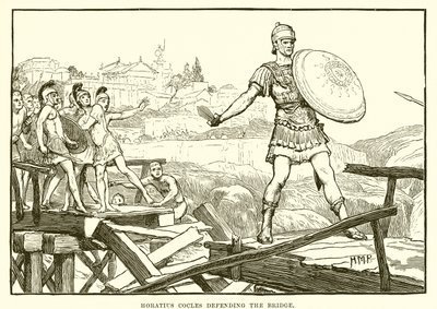 Horatius Cocles forsvarer broen av English School