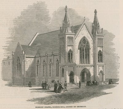 Horbury Chapel, Notting Hill, London av English School