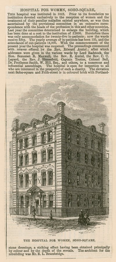 Hospital for Women, Soho Square av English School