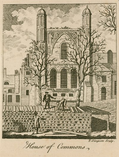 Underhuset, Westminster, London av English School