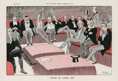 House of Lords, 1907 von English School