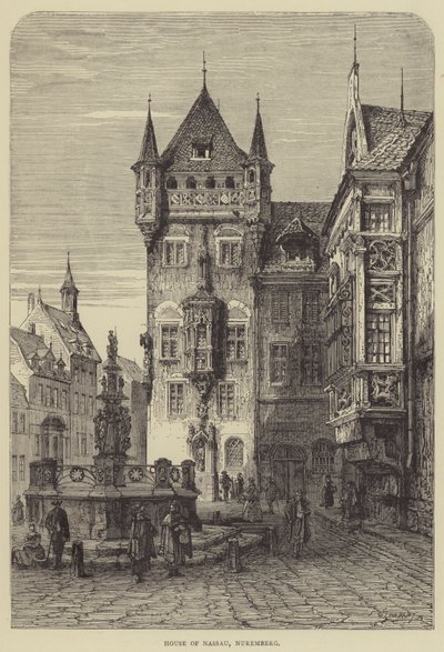 House of Nassau, Nürnberg (gravering) av English School