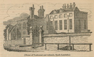 House of Tradescant og Ashmole, South Lambeth av English School