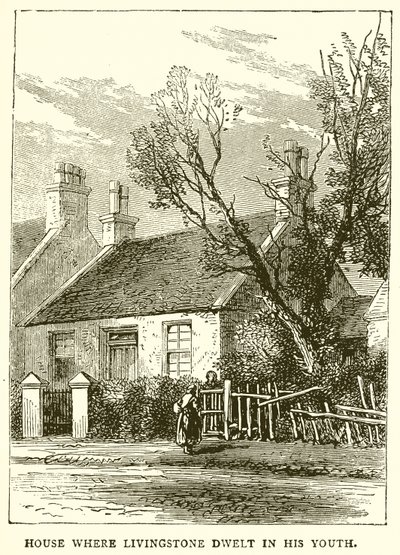 Hus der Livingstone bodde i sin ungdom av English School