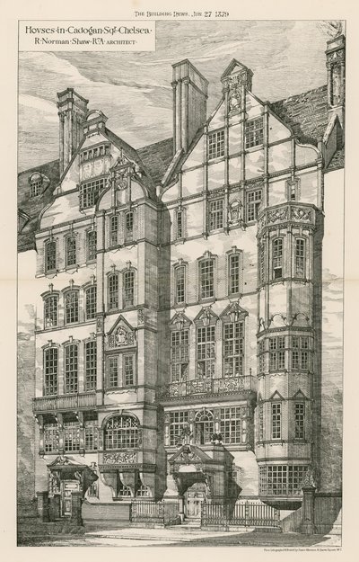 Hus på Cadogan Square, Chelsea av English School