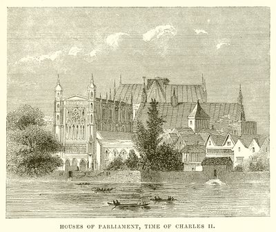 Houses of Parliament, tid til Charles II av English School