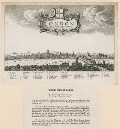 Howells utsikt over London av English School