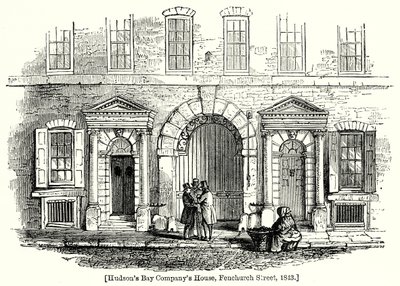 Hudson#39;s Bay Companys hus, Fenchurch Street av English School
