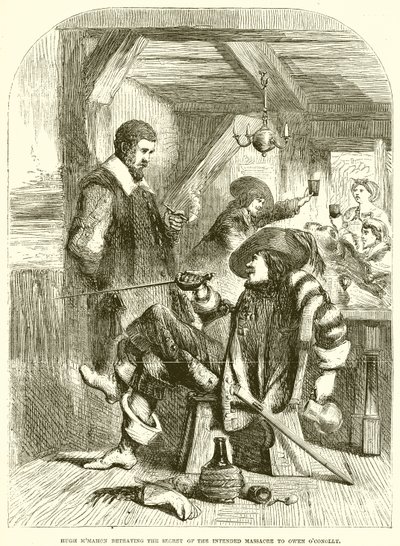 Hugh McMahon forråder hemmeligheten bak den tiltenkte massakren til Owen OConolly av English School