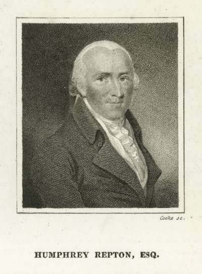 Humphrey Repton (gravering) av English School