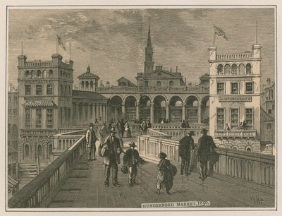 Hungerford Market, London av English School