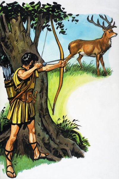 Hunter og Stag av English School