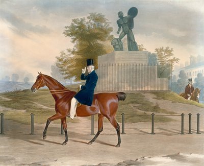 Hyde Park, London, med statuen av Achilles dedikert til hertugen av Wellington av English School