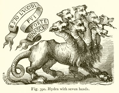 Hydra med syv hoder av English School