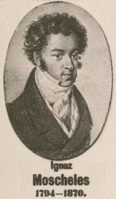 Ignaz Moscheles (gravyr) av English School