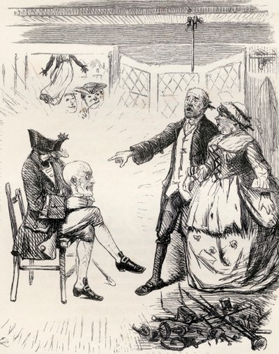 Illustrasjon etter J. Leech for diktet 