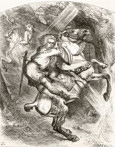 Illustrasjon etter J. Tenniel for diktet 