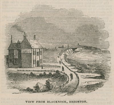 Illustrasjon som viser skredet i Brighton av English School