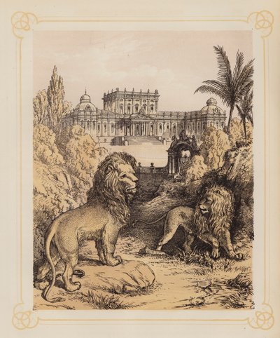 Illustrasjon til Bunyans Pilegrimsreise (lito) av English School