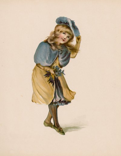 Illustrasjon til Blomsternes språk (chromolitho) av English School