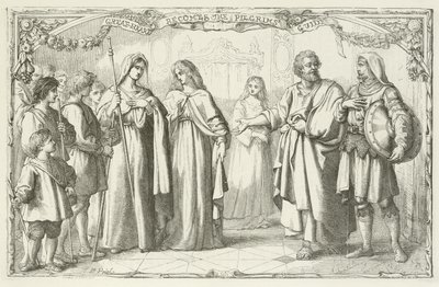 Illustration für Die Pilgerreise von John Bunyan von English School