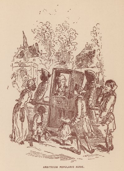 Illustrasjon for The Virginians av Thackeray av English School