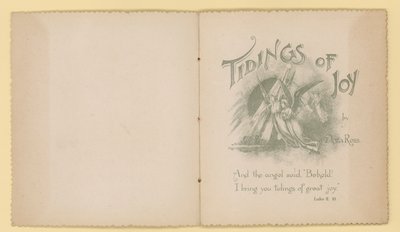 Illustrasjon for Tidings Of Joy av Dora Ross av English School